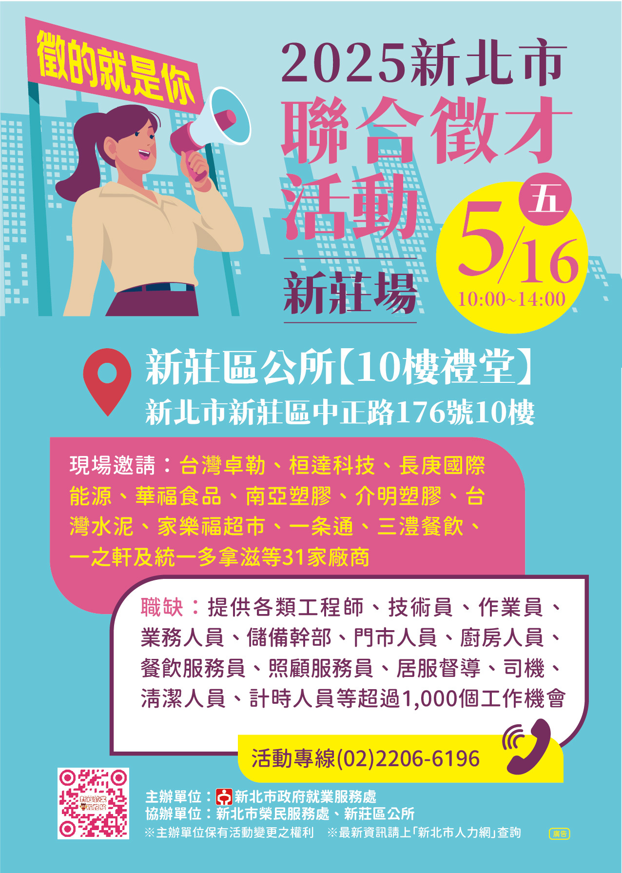 2025新北市聯合徵才活動