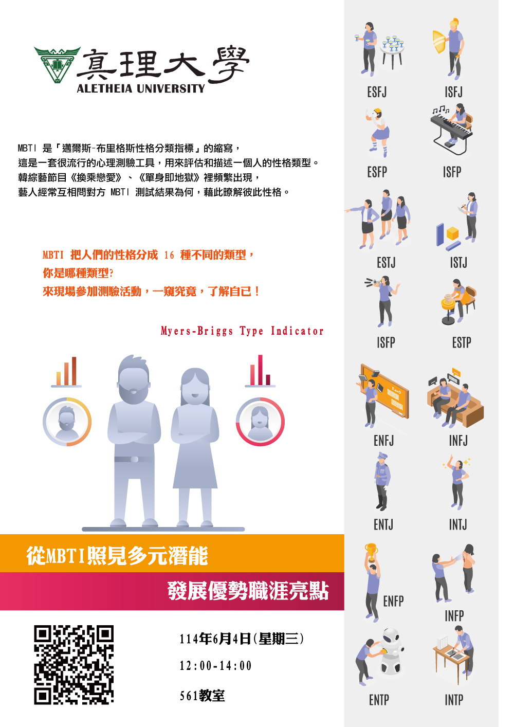 從MBTI照見多元潛能，發展優勢職涯亮點(2025.06.04)