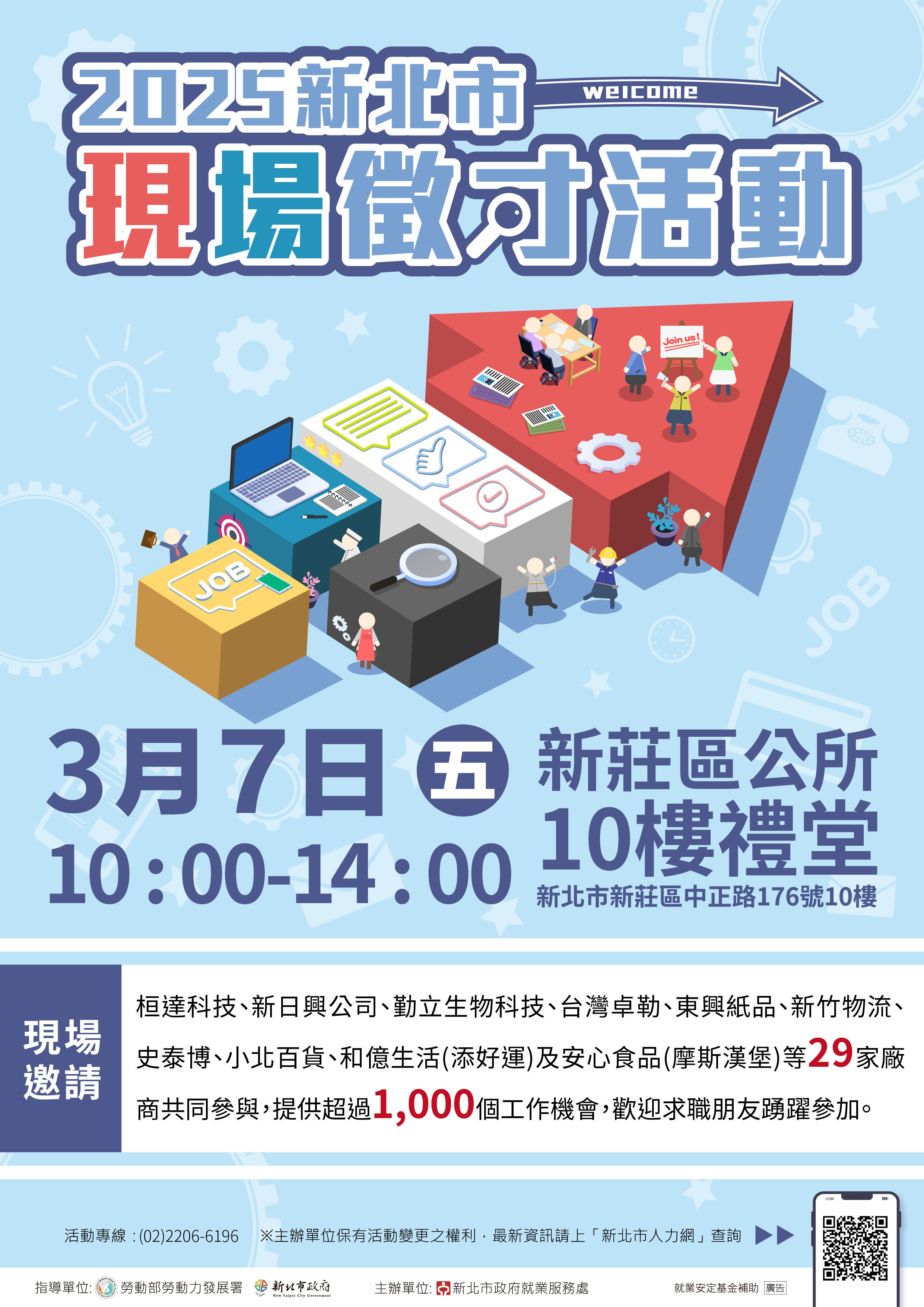 「2025新北市現場徵才活動」