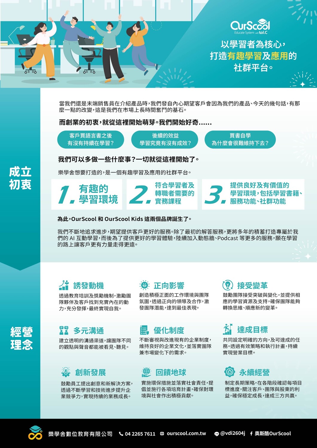 【徵才】樂學舍數位教育有限公司徵才圖片